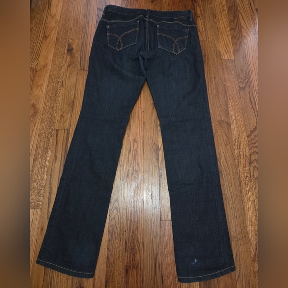 Calvin Klein Women's Dark Denim Body Skinny Jeans Size 30 - Picture 4 of 11
